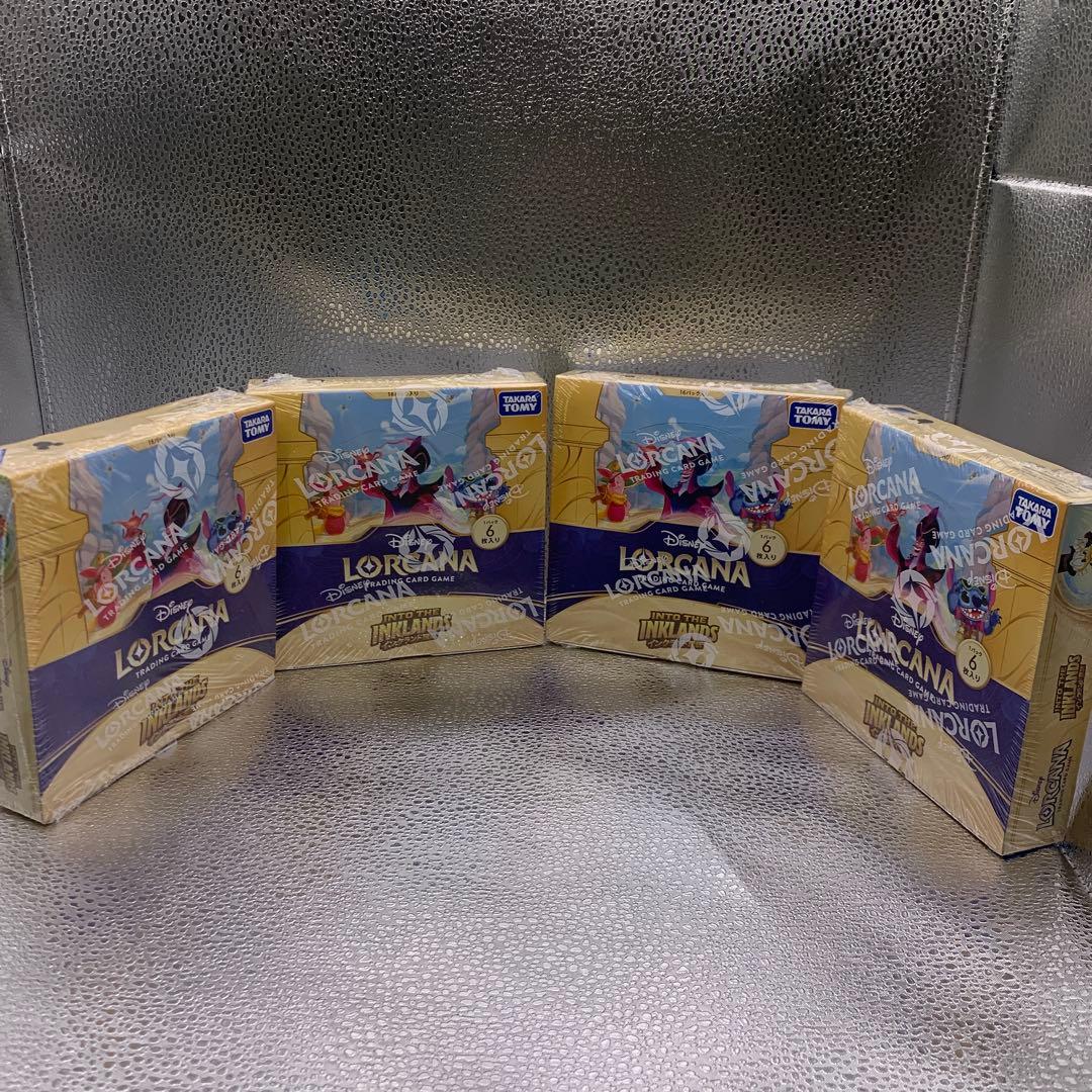 Disney・ロルカナ ブースターパック インクランド探訪  4BOX