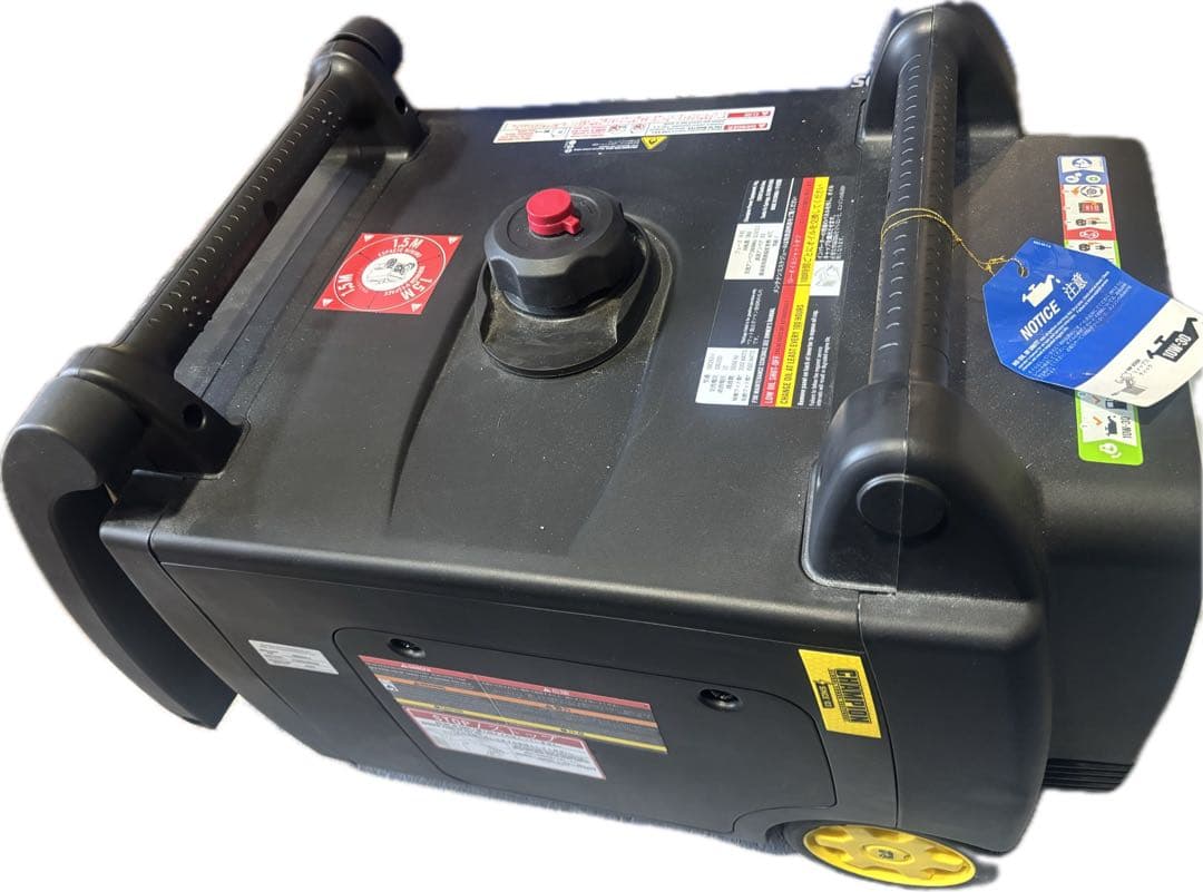 災害時にチャンピオン 発電機 3100W 50/60Hz ガソリン/LPガス対応