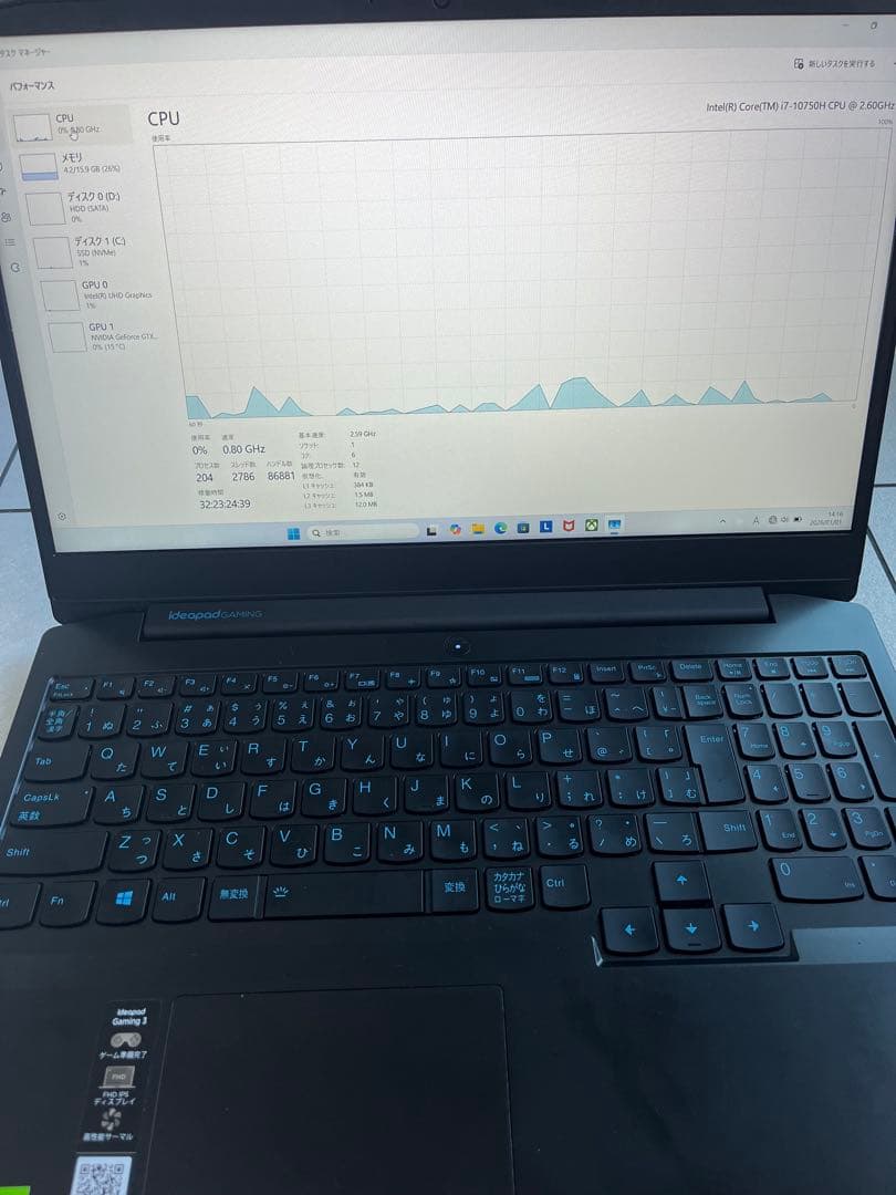 Lenovo Gaming 3 15IMH05＋ヘッドホンセット