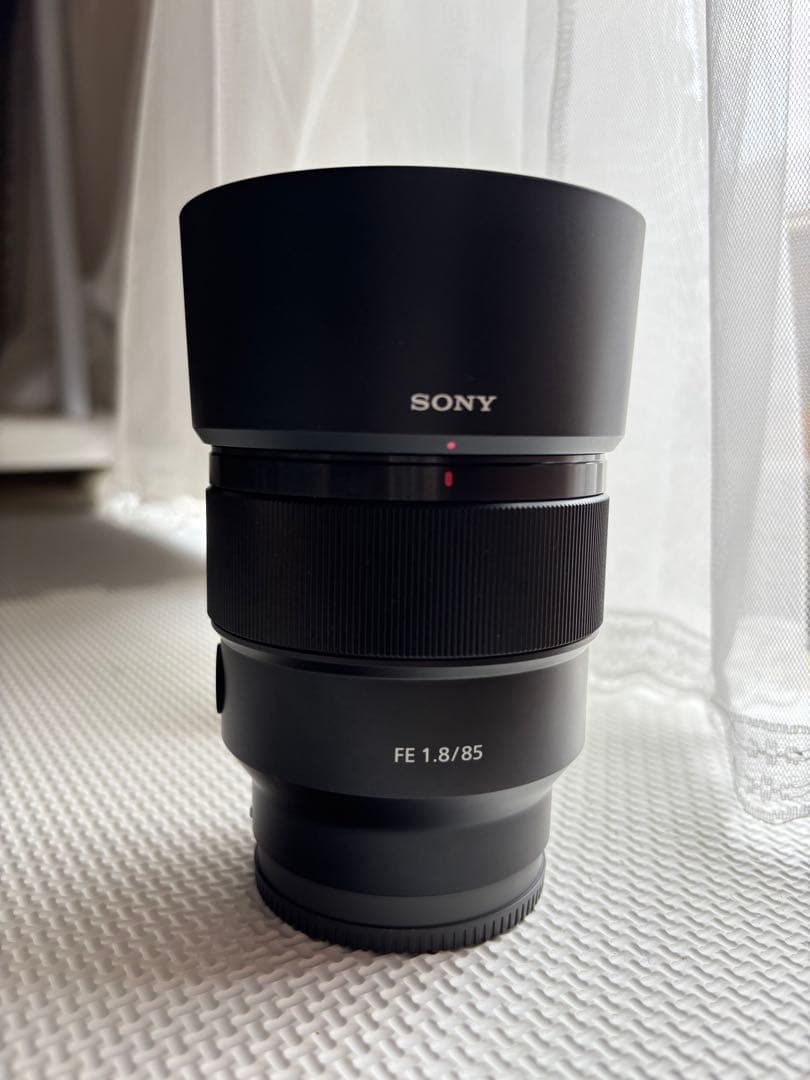 SONY FE 85mm F1.8 SEL85F18 フード・フィルター付き