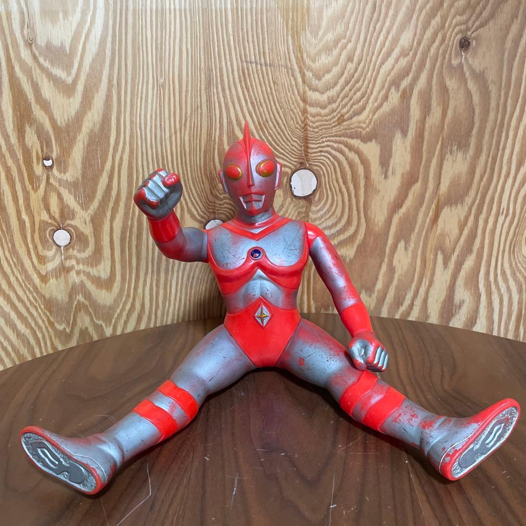 入手困難　ウルトラマン80 円谷プロ　32cm ソフビ　当時物 昭和レトロ