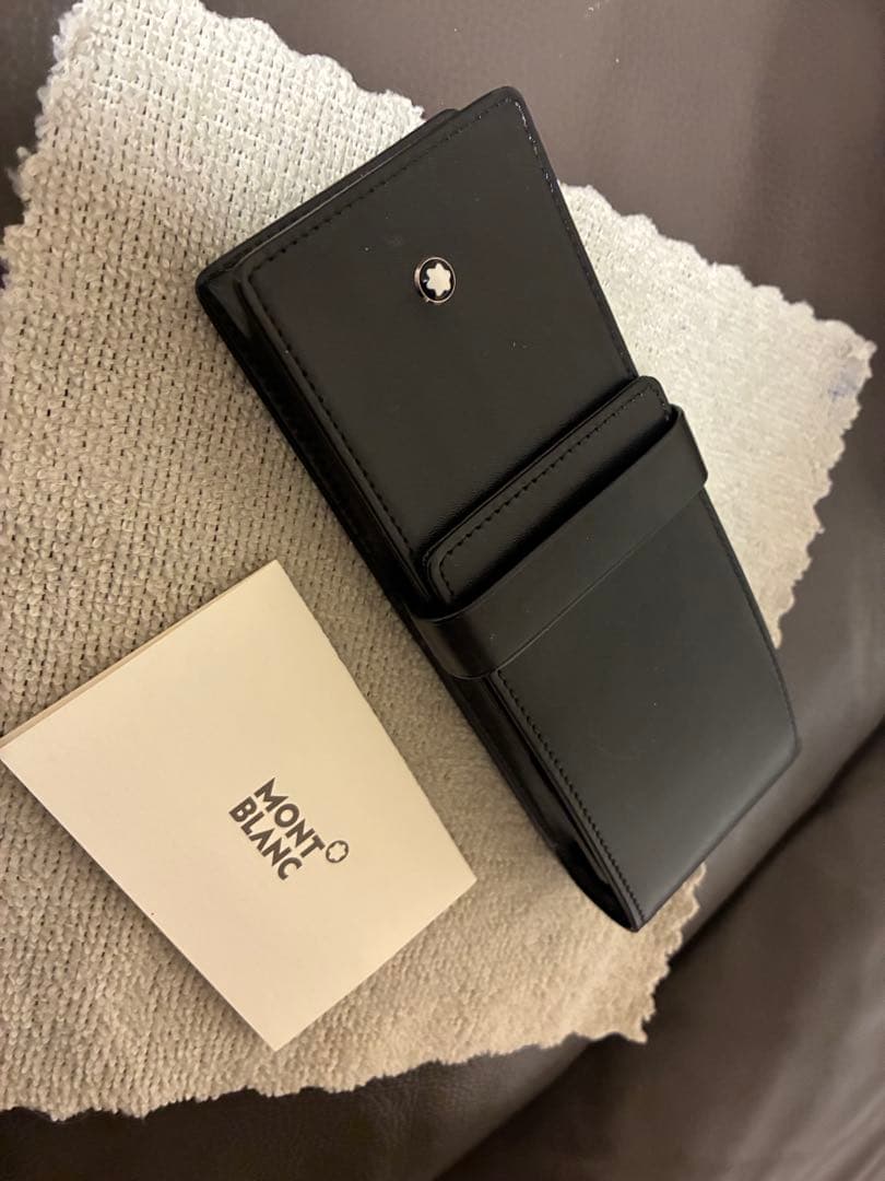 ◾️MONT BLANC モンブラン◾️SIENA シエナ◾️3本差しペンケース◾️