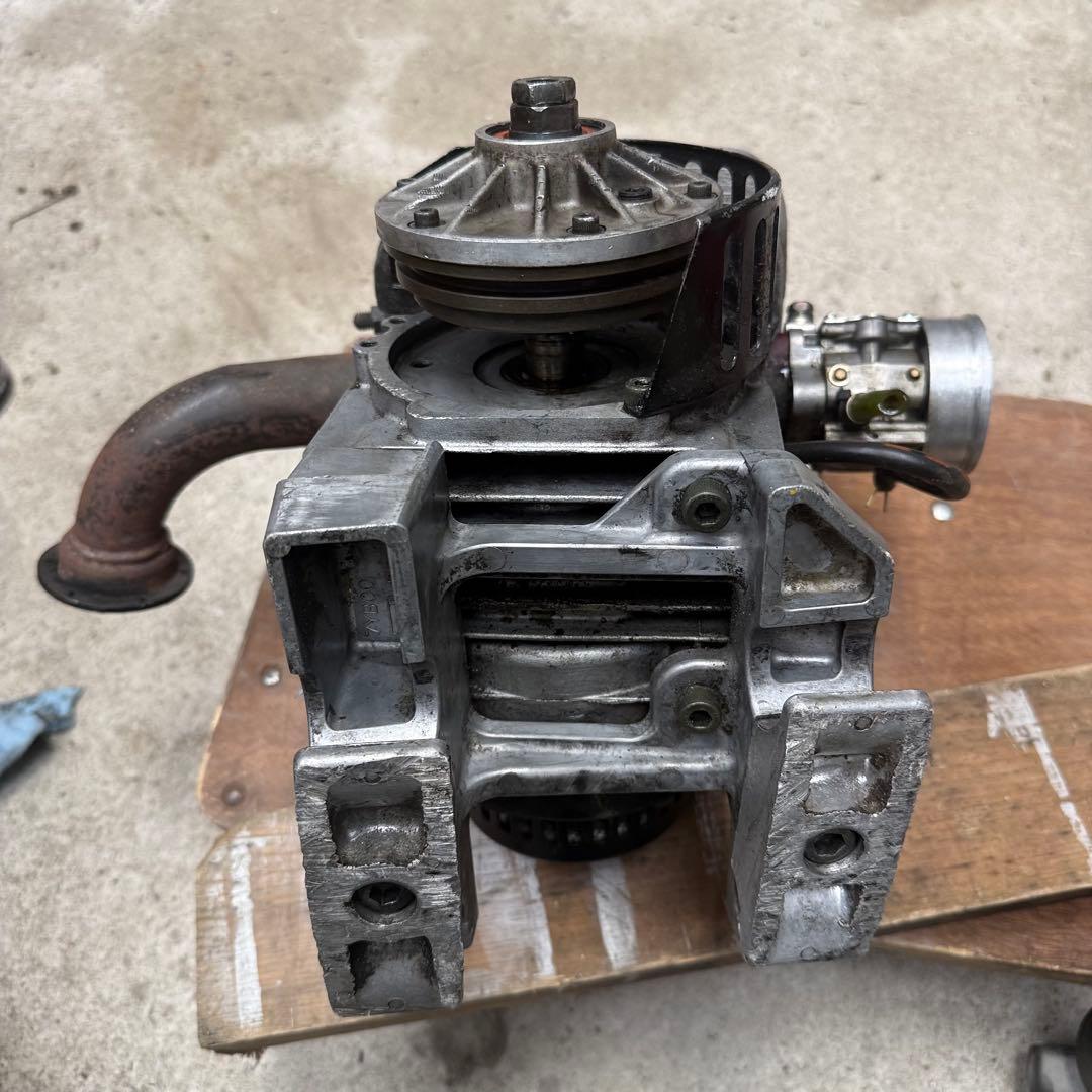 ヤマハ KT100 カートエンジン 湿式クラッチ付き リコイルスターター付属