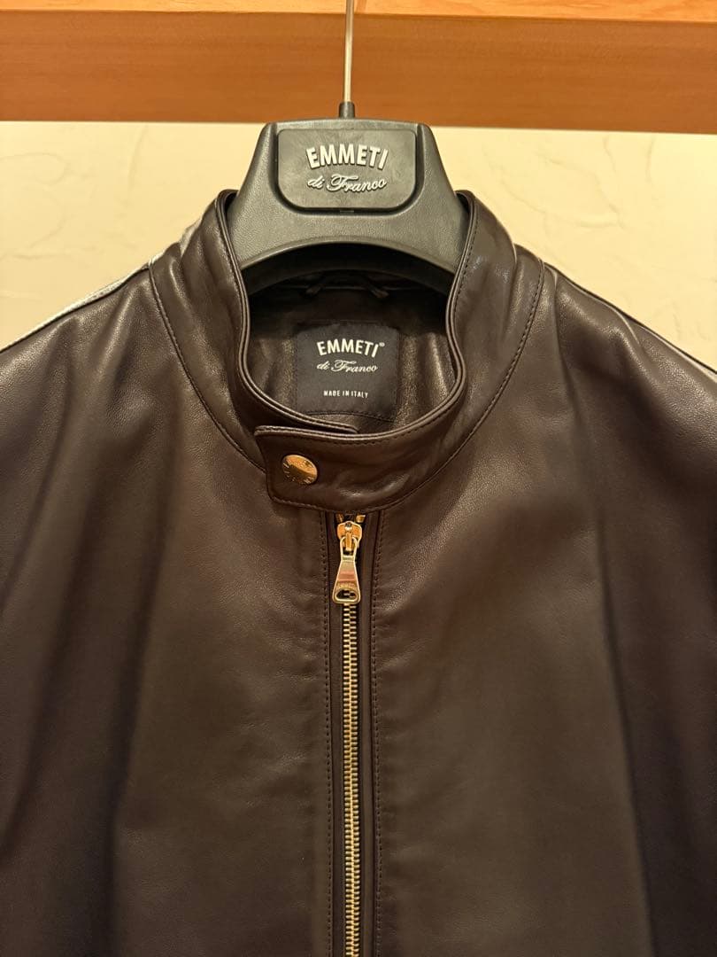 EMMETI エンメティJURI サイズ46 ゴールドジップ