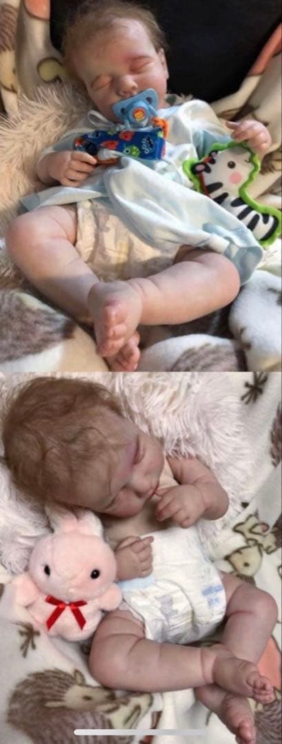 みるみる♡ 色白美しい赤ちゃん　リボーンドール