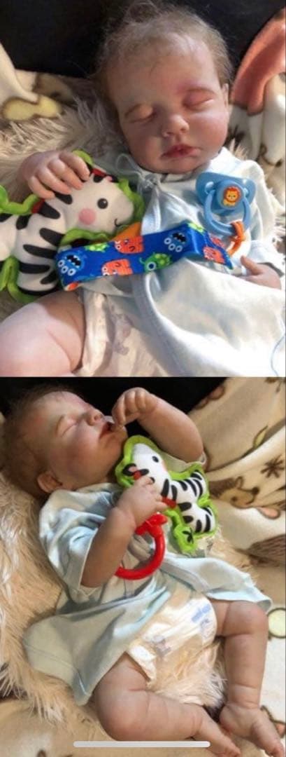 みるみる♡ 色白美しい赤ちゃん　リボーンドール