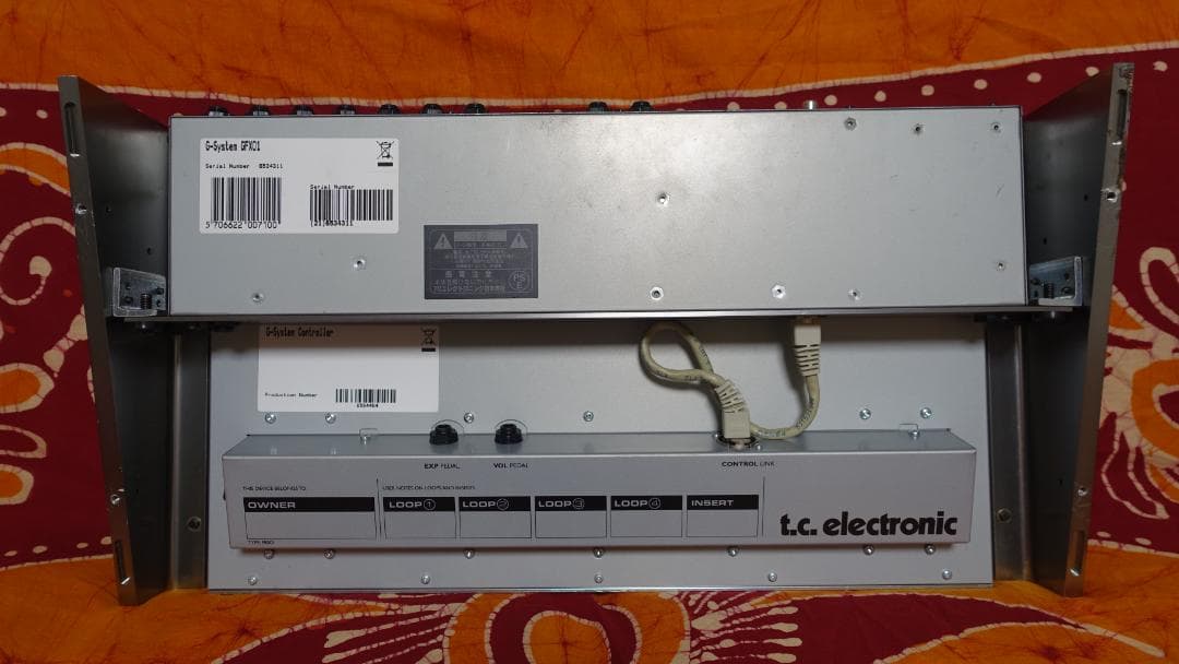 【ジャンク】 tc electronic G-System マルチエフェクター