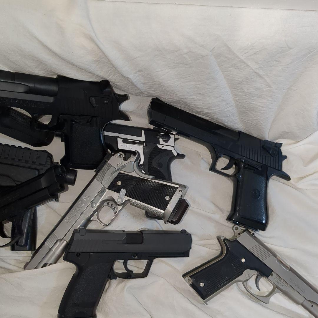 1000円オークション　ジャンク　エアガン大量まとめてセット　ミリタリー