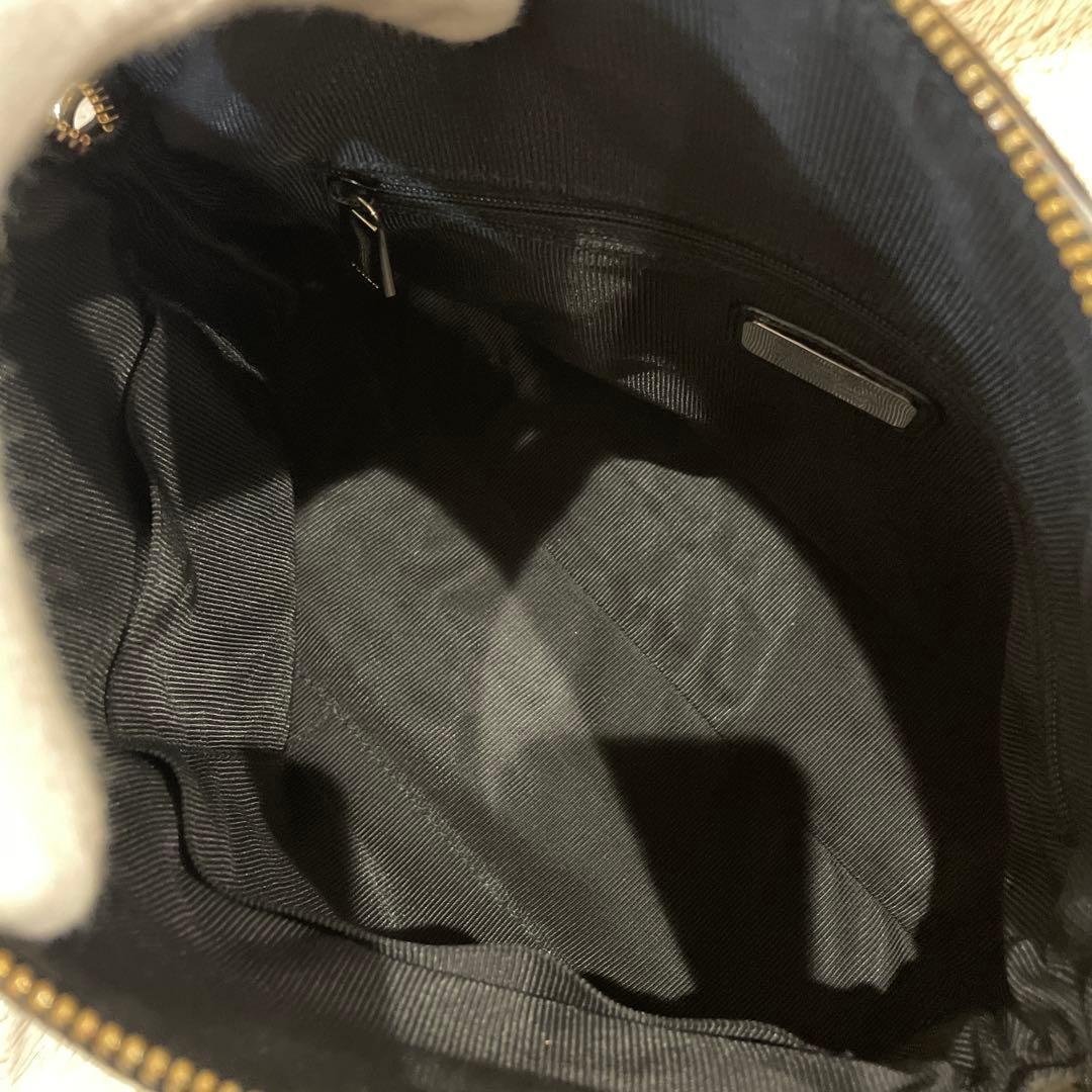 【極美品】 FURLA パイパーS ハンドバッグ 2way ショルダーバッグ 黒