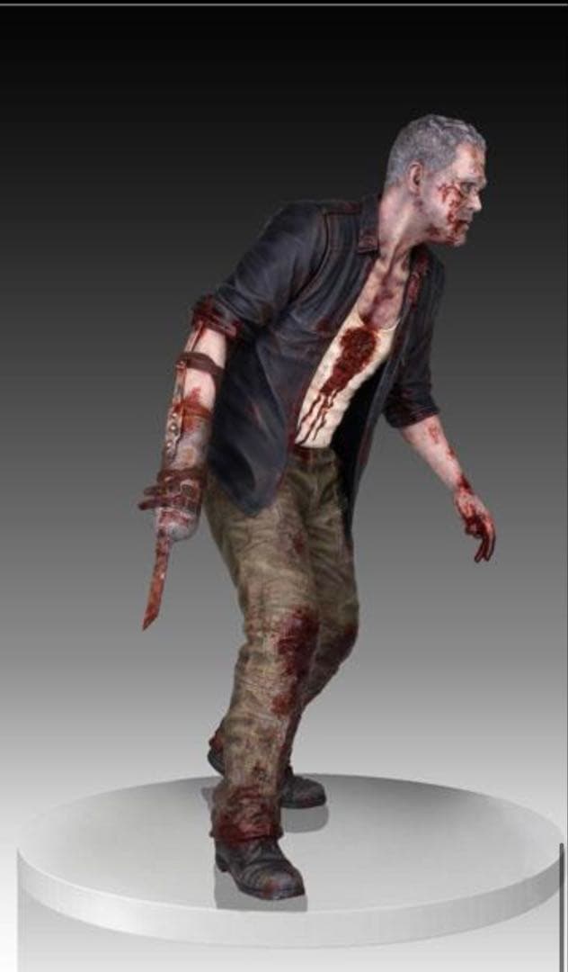 ウォーキング・デッド メルル・ディクソン・ウォーカー 限定版スタチュー