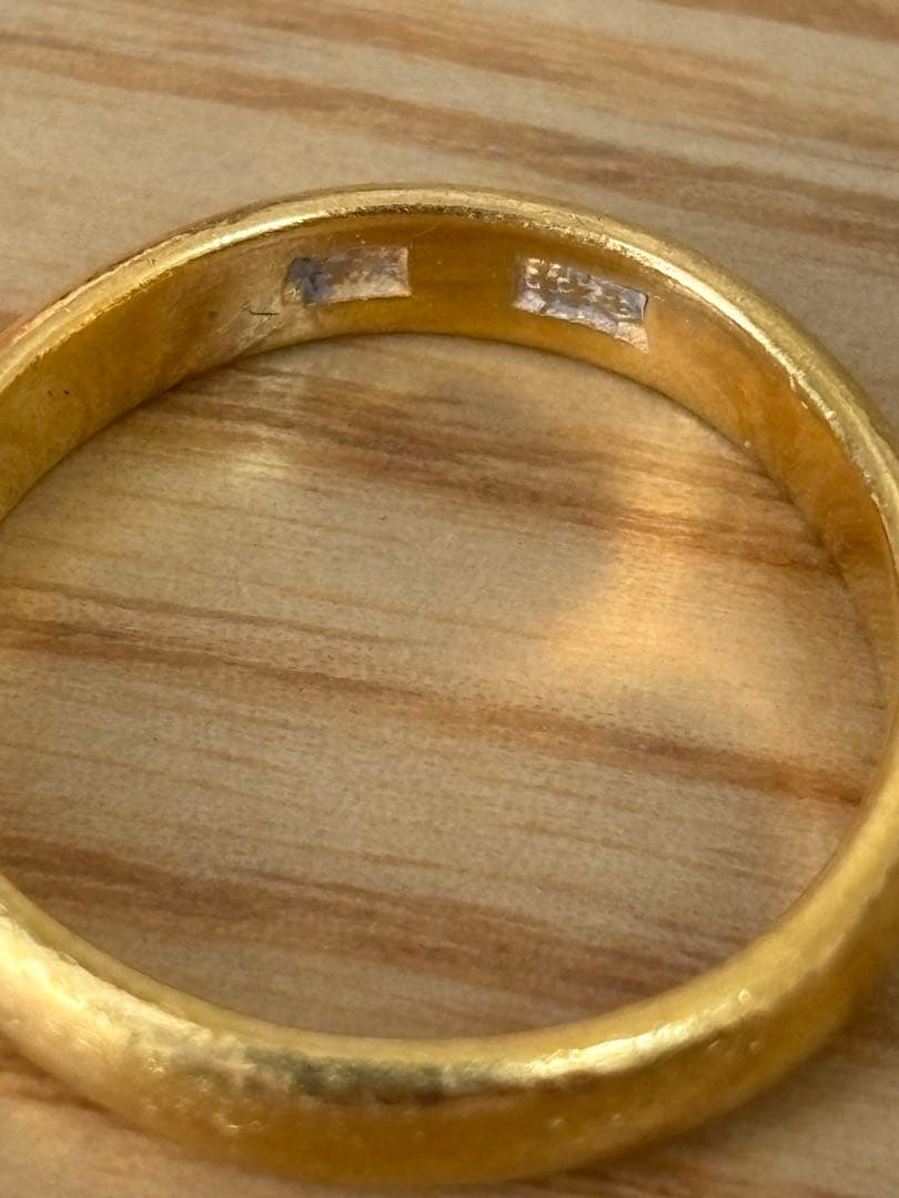 オパールと金製リングセット　メイコー　CAMELLIA