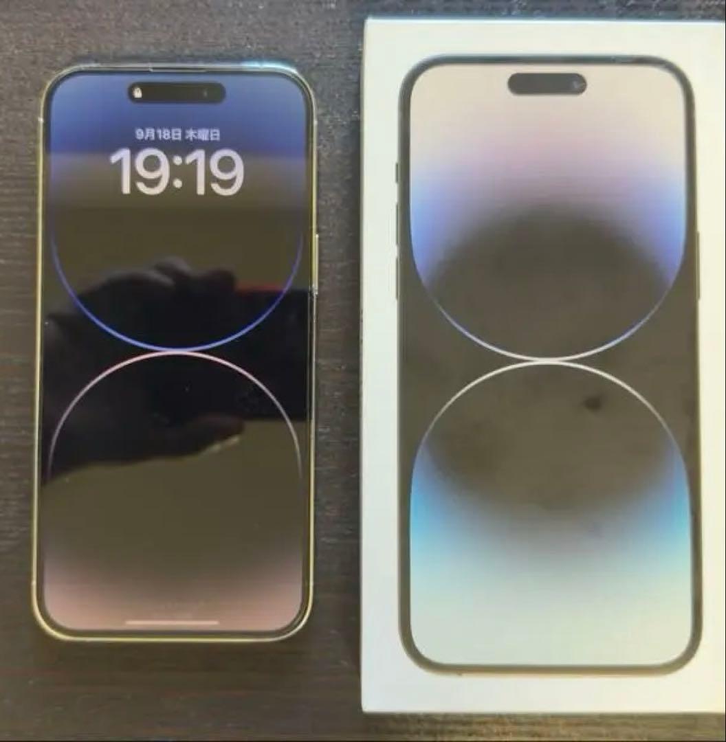 iPhone 14 Pro Max 256GB SIMフリー 箱 ケーブル 美品