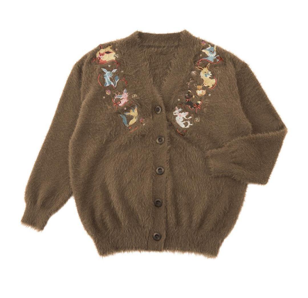 カーディガン Eevee Collection イーブイ 　ポケモン