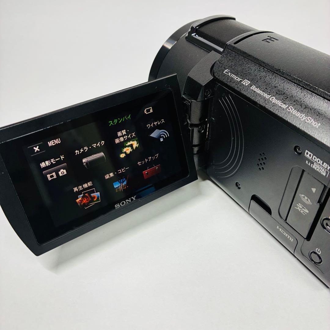 SONY ソニー HANDYCAM FDR-AX45　　バッテリー2個付き