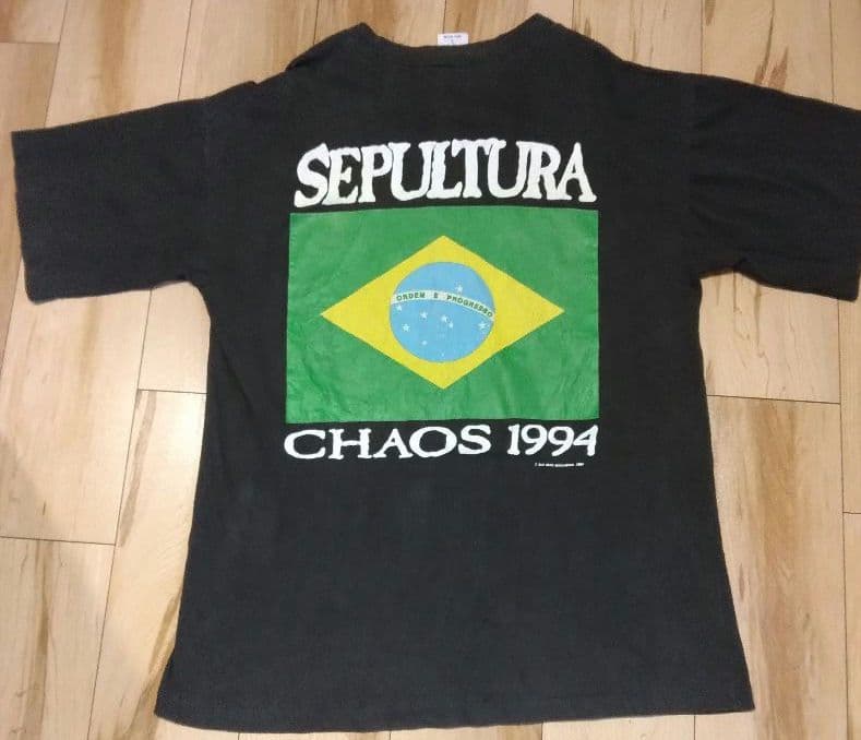 SEPULTURA Tシャツ 94年購入 Lサイズ ブラック　90s