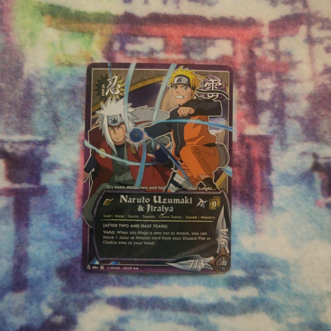 NARUTO ナルトカードゲーム CCG ナルト 自来也 Foil