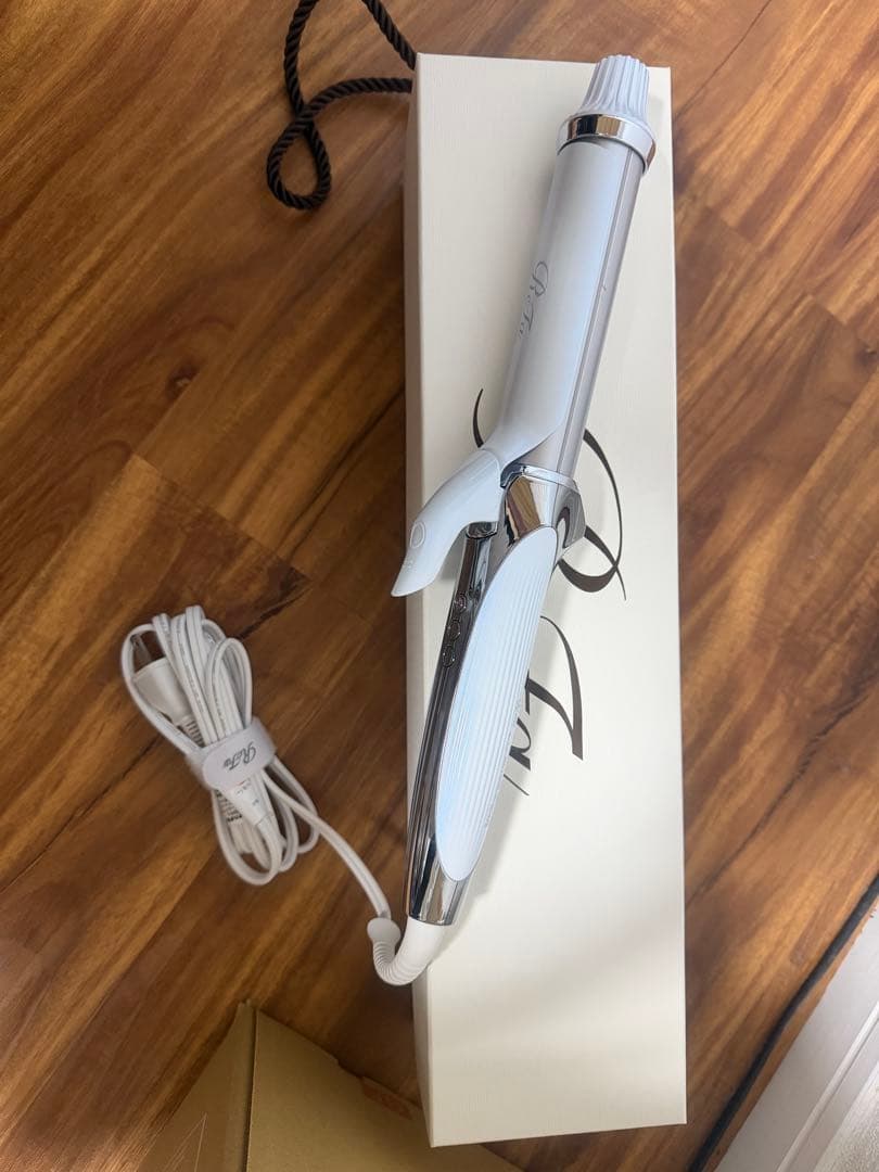 Refaホワイトカールヘアアイロン 32mm