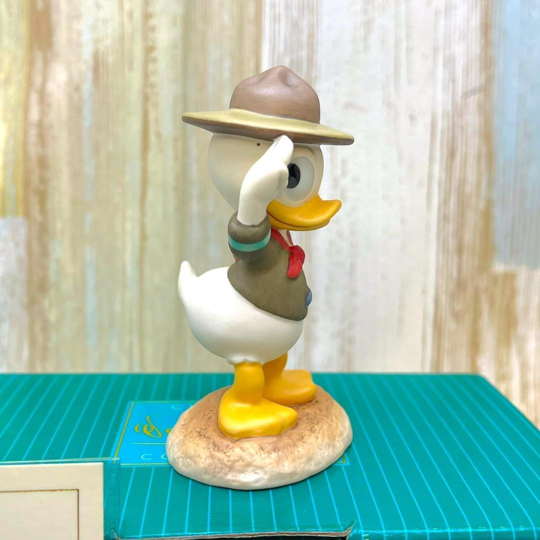 レア★WDCC ドナルドダック ドナルドの少年団長 ボーイスカウト フィギュア