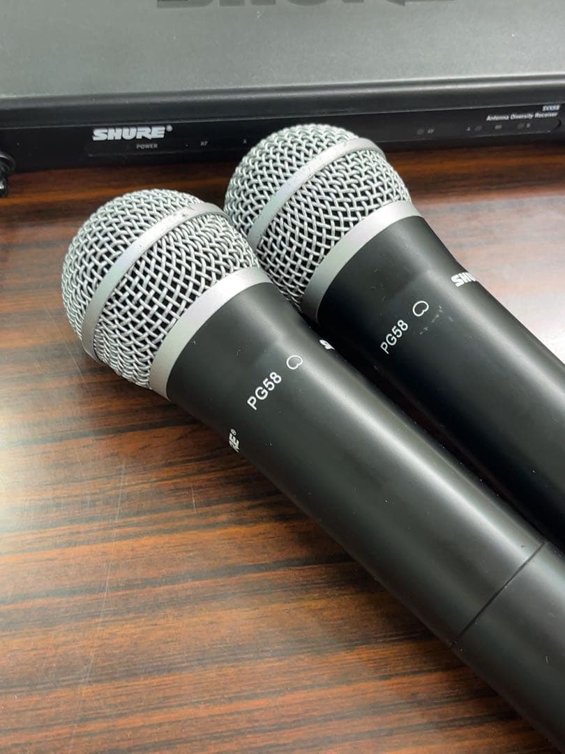 SHURE SVX288/PG58ワイヤレスシステム