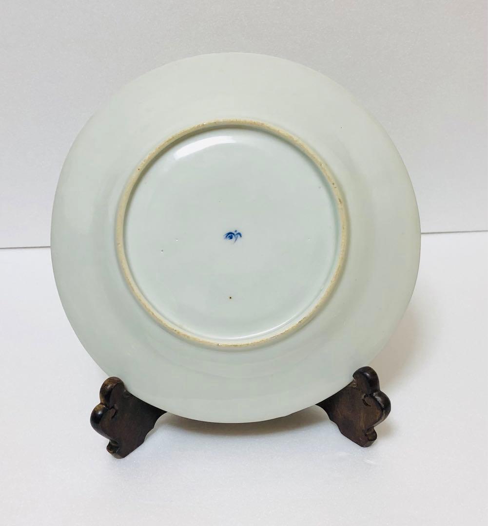 18時迄限定割引 明治香蘭社 有田焼 オールド 香蘭社 染錦上絵金彩秋草文8寸皿