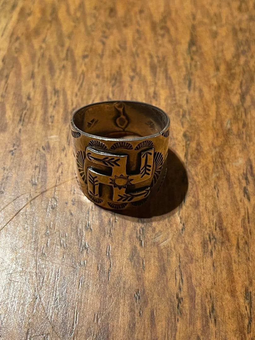 1920〜1940s silver925 ナバホ スワスティカ リング