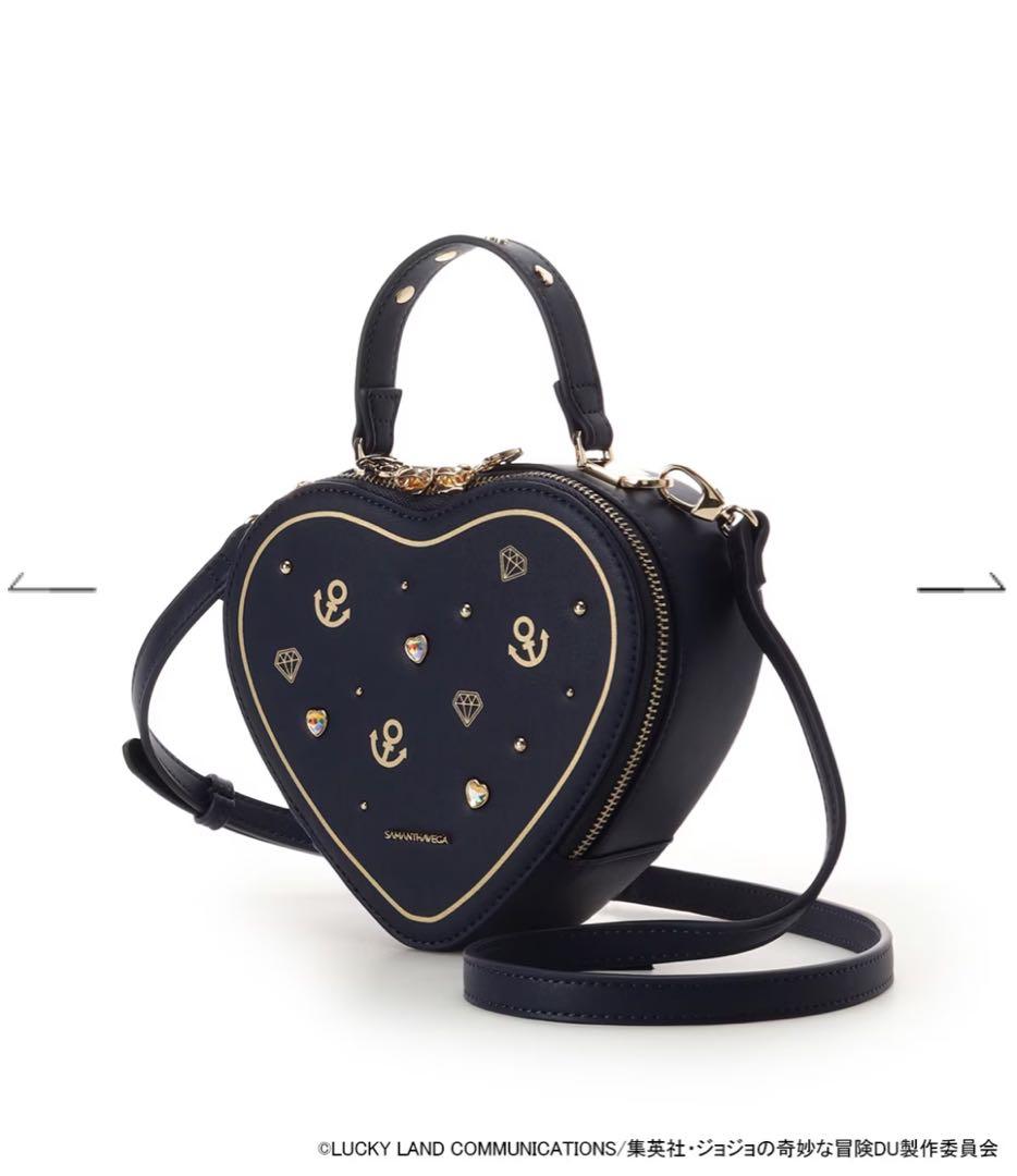 サマンサベガ×『ジョジョ』　「東方仗助」ハート型ショルダーバッグ