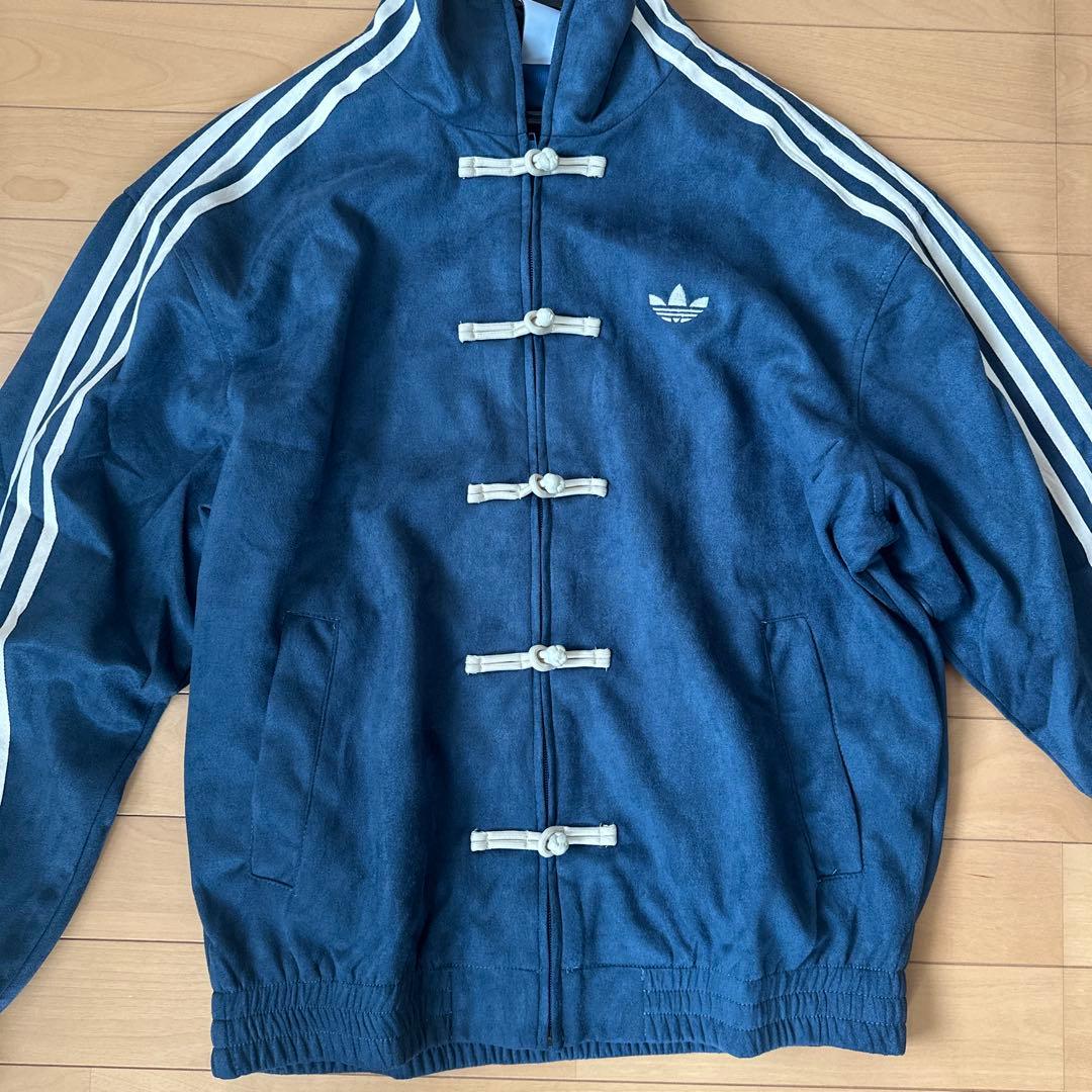 adidasアディダス 中国限定 蛇年トラックジャケット ネイビー Sサイズ
