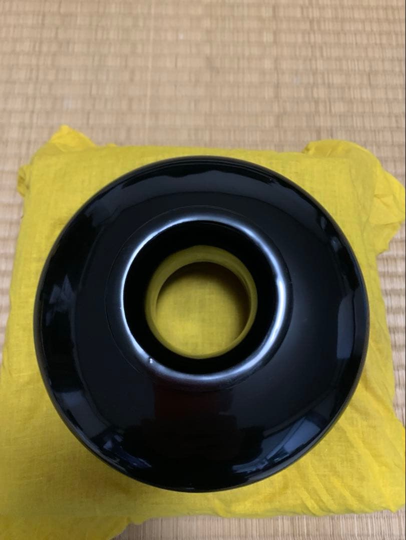 黒色 茶道具用器具 木箱付き