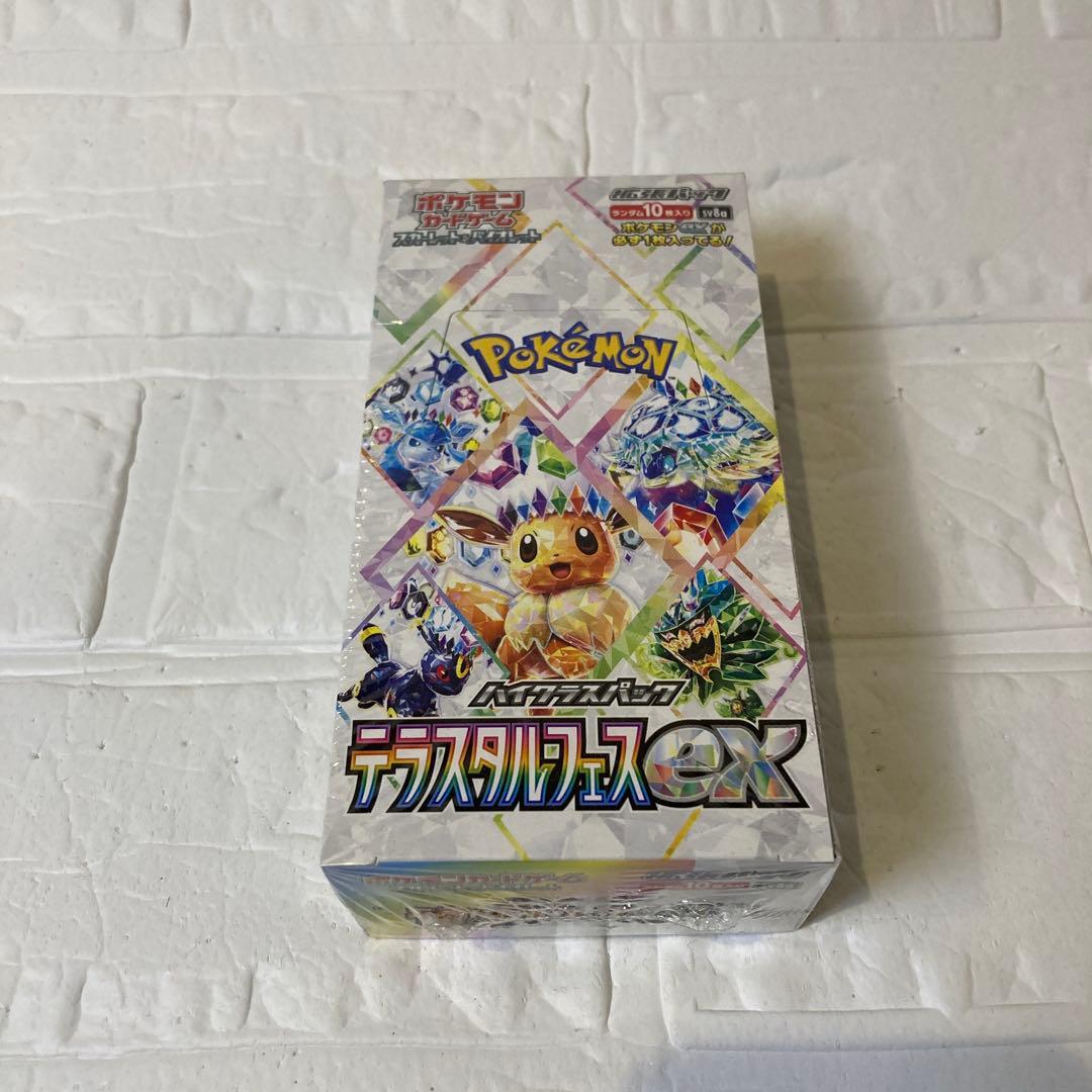 新品・未開封　シュリンク付き　ポケモンカードテラスタルフェスEX 1ボックス