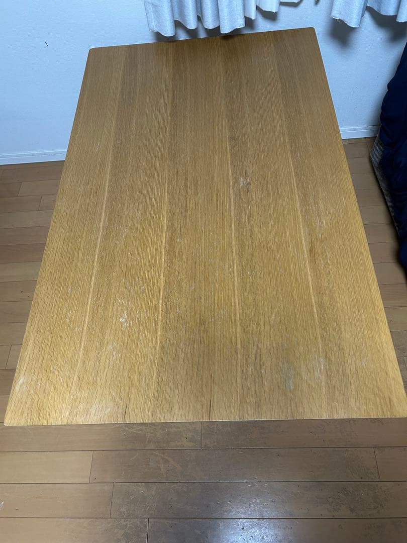 【お値下げ】無印良品 リビングでもダイニングでもつかえる テーブル4 オーク材