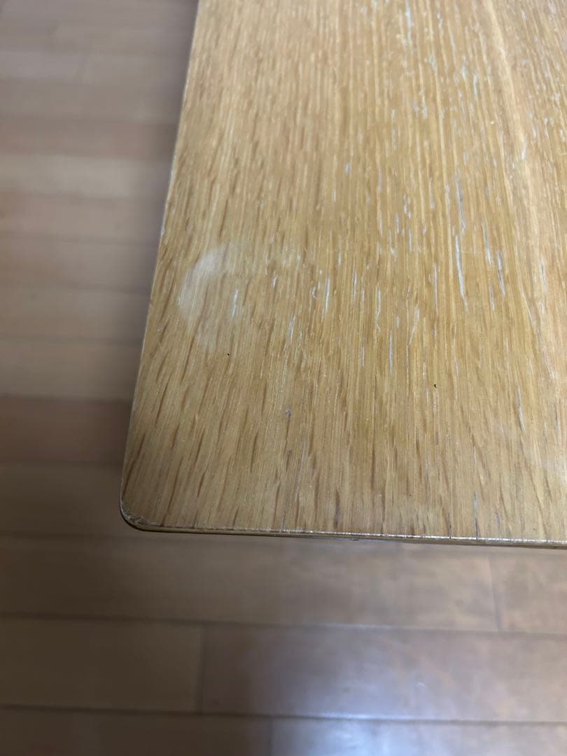 【お値下げ】無印良品 リビングでもダイニングでもつかえる テーブル4 オーク材