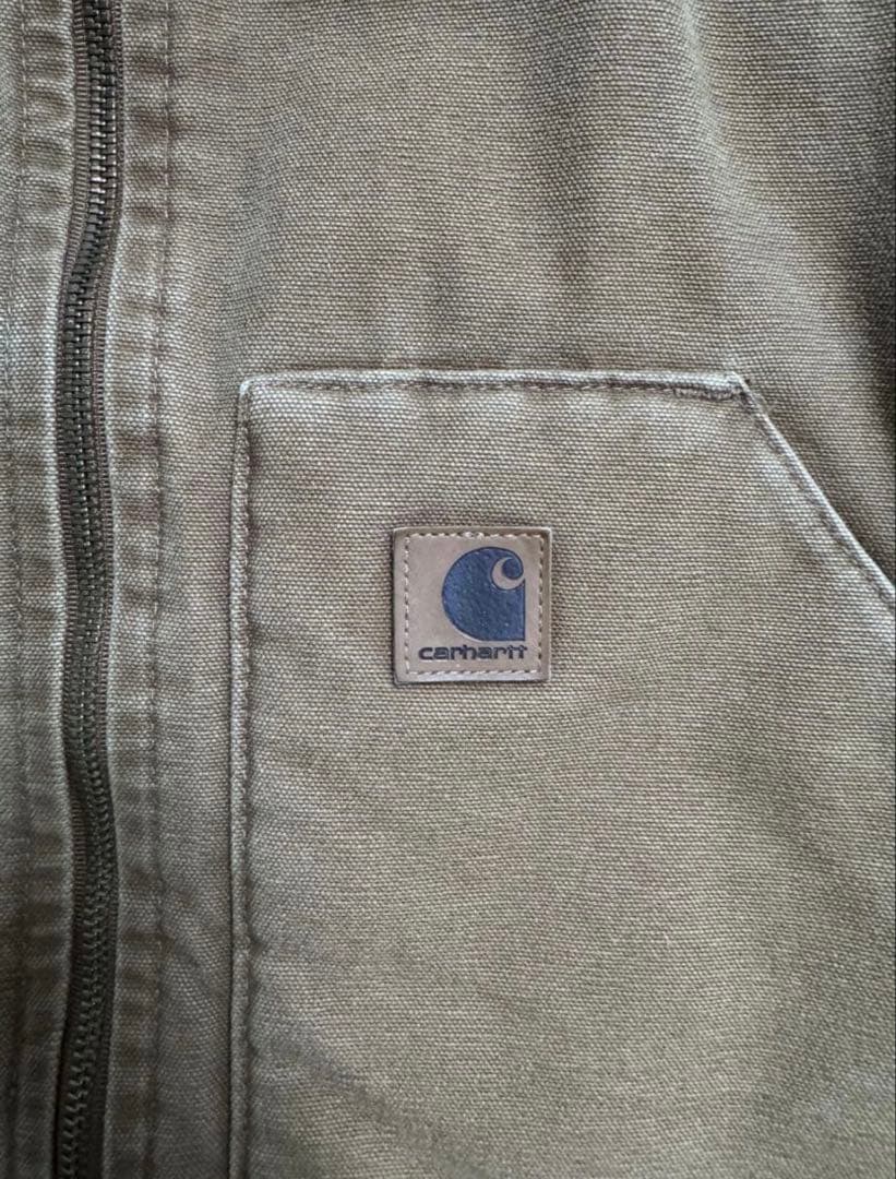 carhartt ダックベスト　ベージュ　M