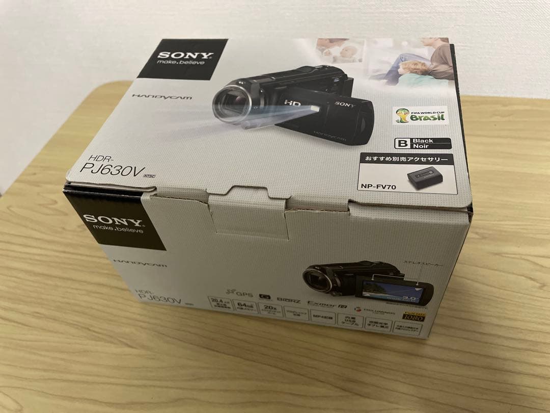SONY HDR-PJ630V ハンディカム Handycam ビデオカメラ
