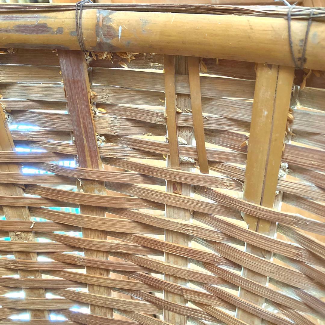 特大背負い籠　古道具　古民具　骨董　背負いカゴ　昭和レトロ　アンティーク