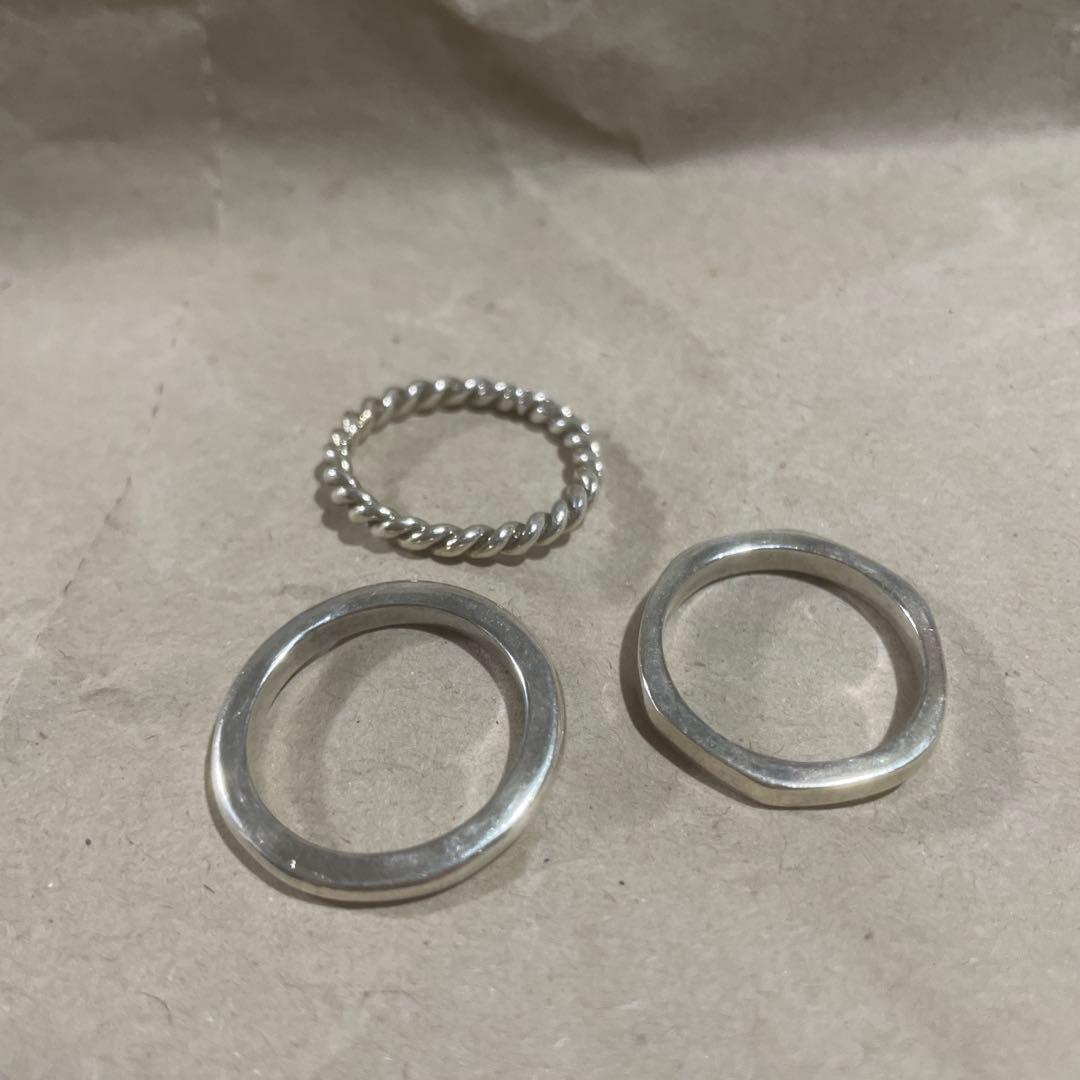 XOLO JEWERLY Triple Ring リング　シルバー925