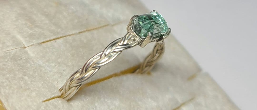 WINGSミントブルーグリーン!!★アフガニスタン産バイカラートルマリン★