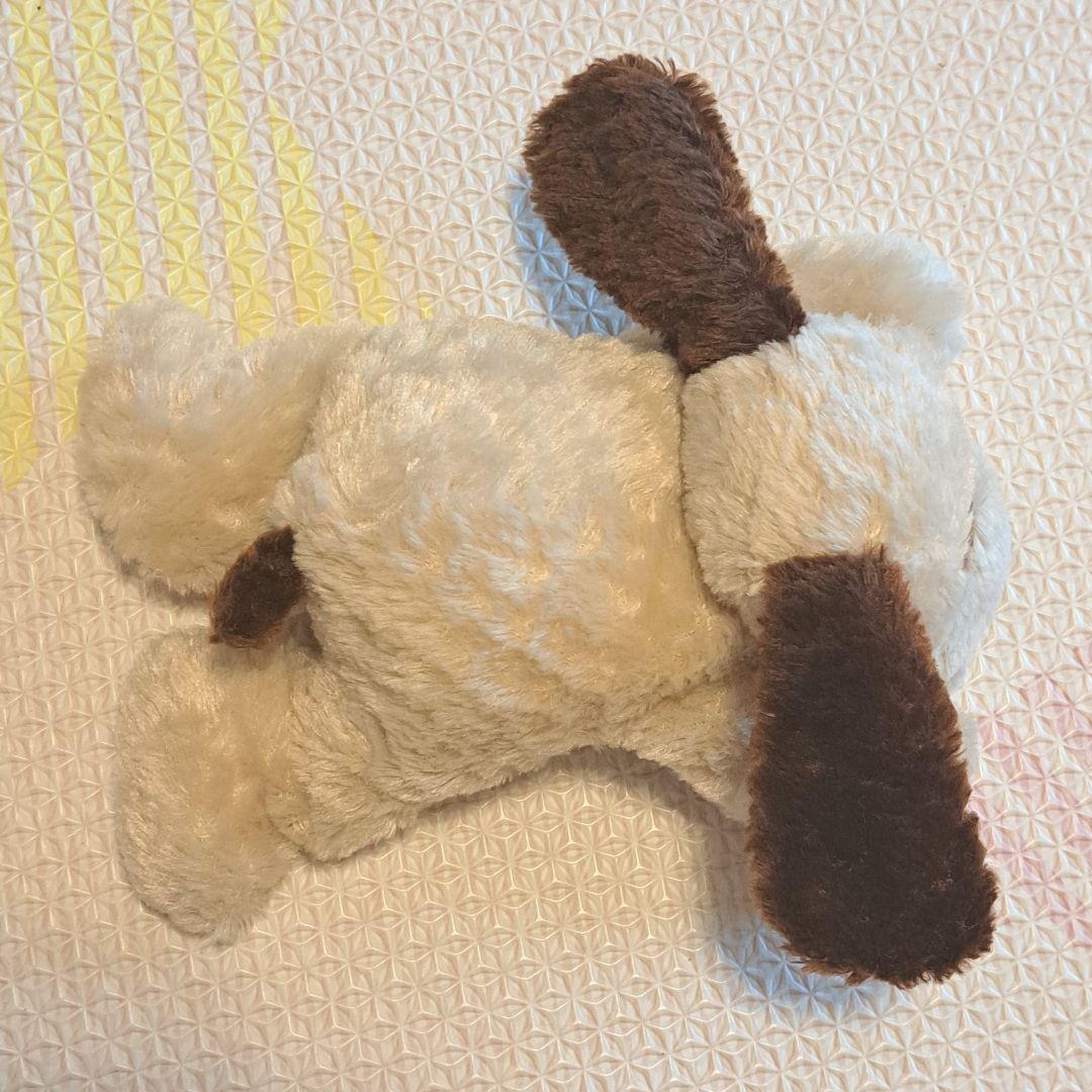 nao's staff shinada 犬 ぬいぐるみ クリーム色と茶色 シナダ