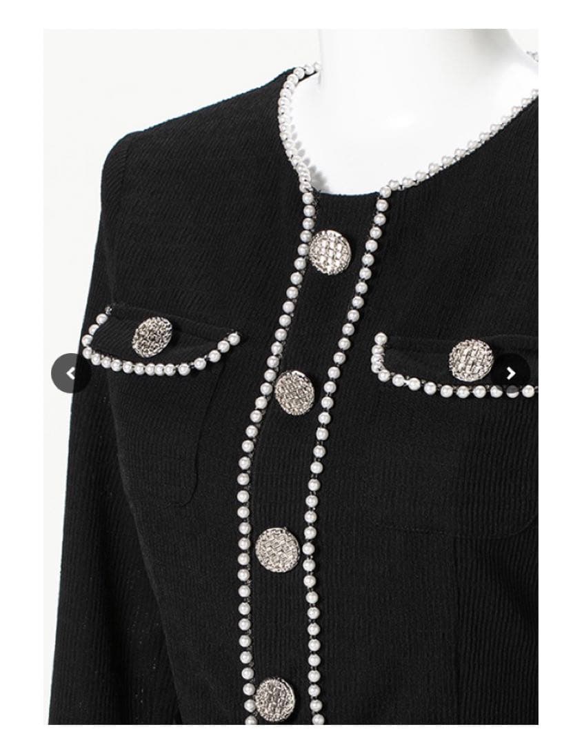 ソブレ★パールブレードミディアムワンピース★ベルト付き