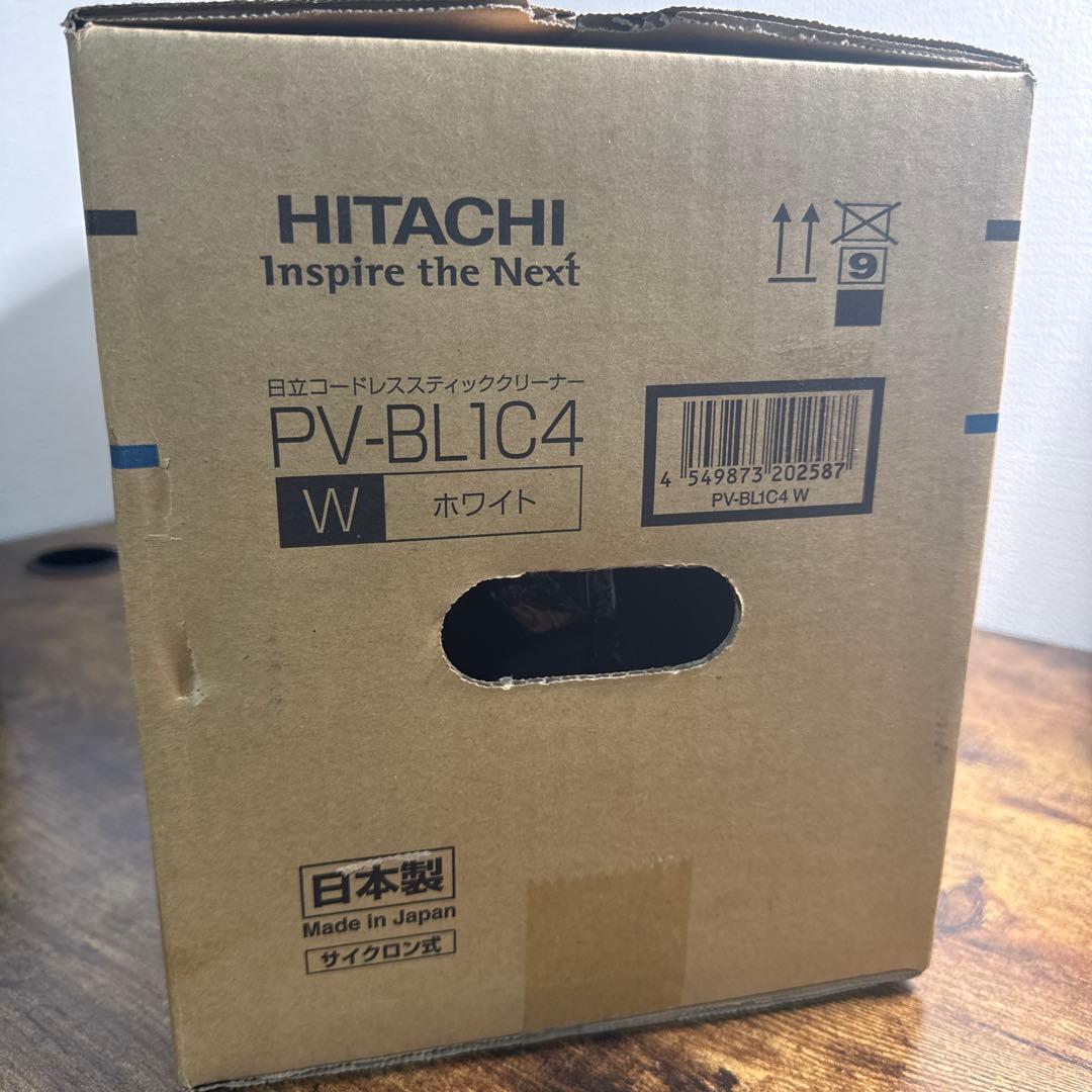 HITACHI コードレススティッククリーナー PV-BL1C4 W