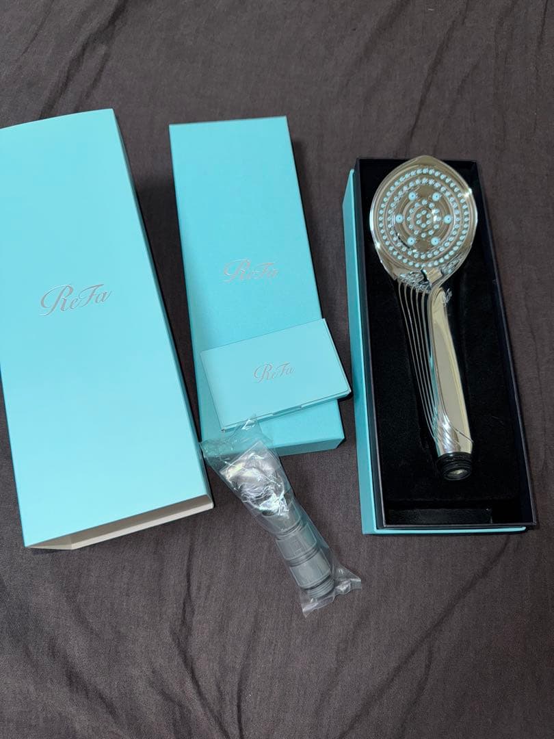 美品＊ReFa リファファインバブルSシャワーヘッド シルバー