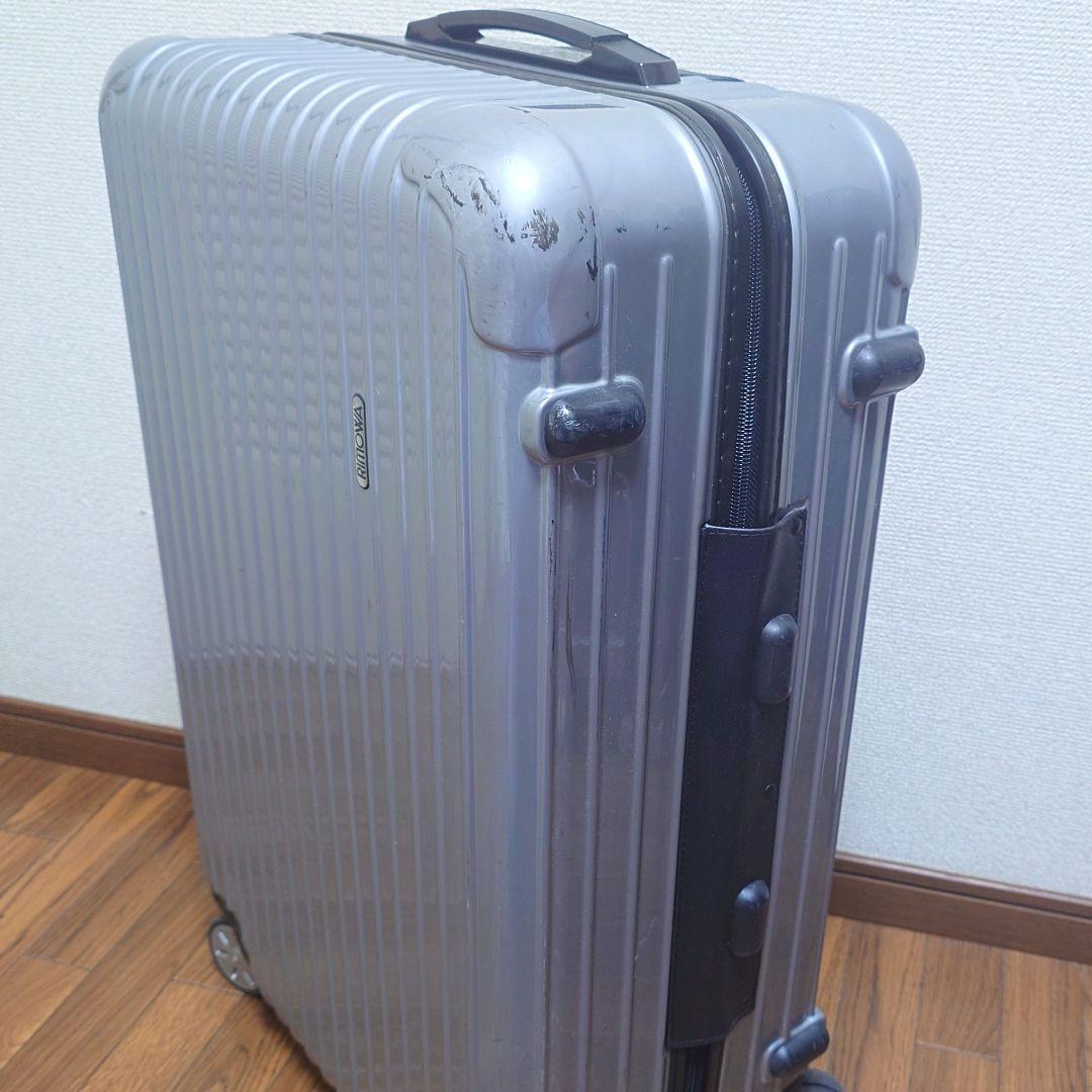 リモワ サルサ 876.63 シルバー 63L 4輪