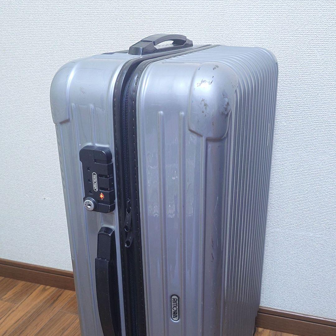 リモワ サルサ 876.63 シルバー 63L 4輪