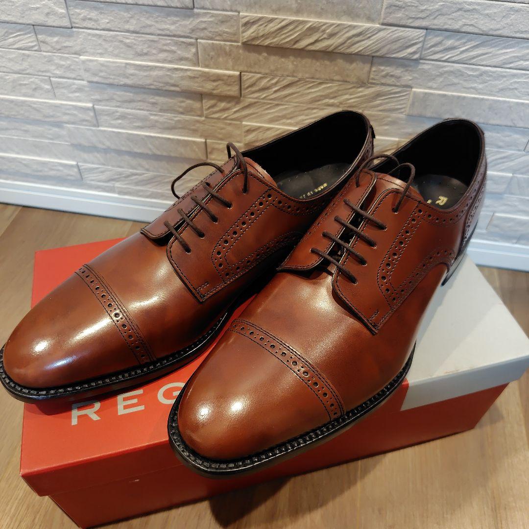 REGAL ダークブラウン 新品ドレスシューズ 日本製