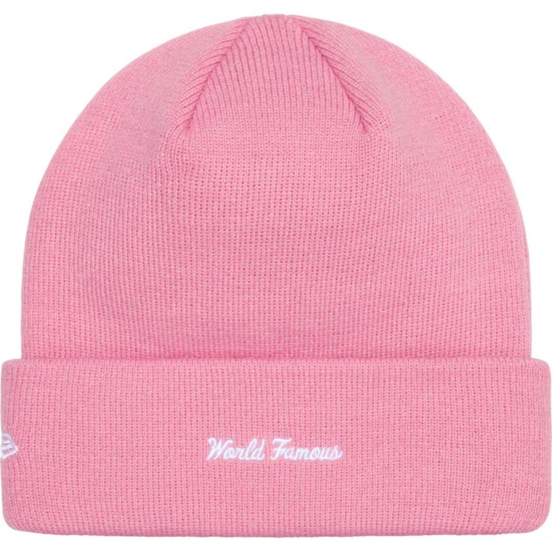 帽子 Supreme New Era Box Logo Beanie \"Pink\"