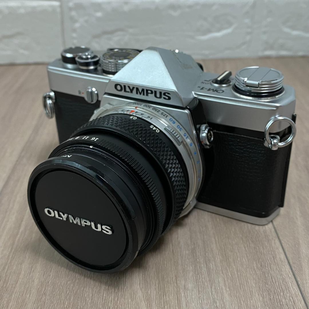 ◆オリンパス OLYMPUS フィルムカメラ OM-1 シルバー