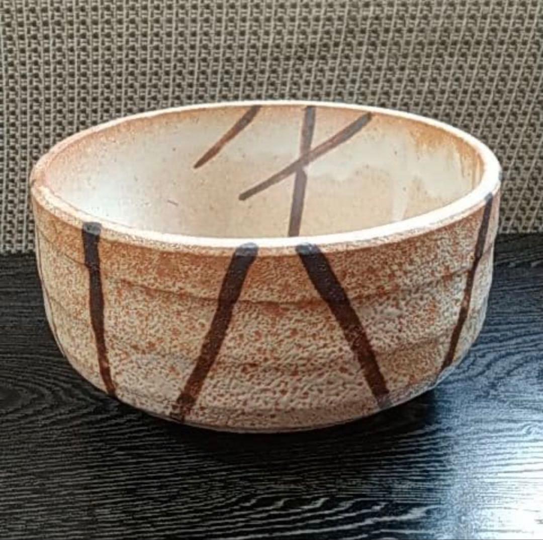 お値下げ【陶芸家鈴木青々/茶碗】茶道具 茶碗 共箱お茶会茶花節句桐箱雛祭り