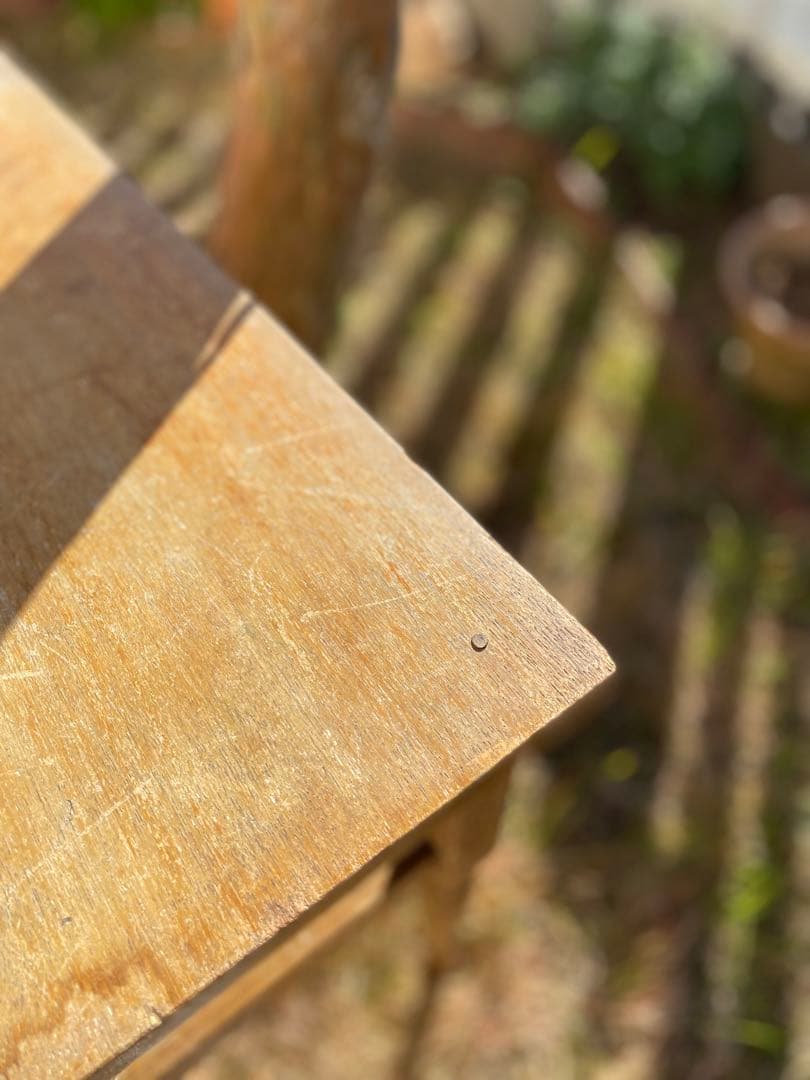 フレンチアンティークテーブル　ナチュラル　古道具　シャビー　70'sヴィンテージ