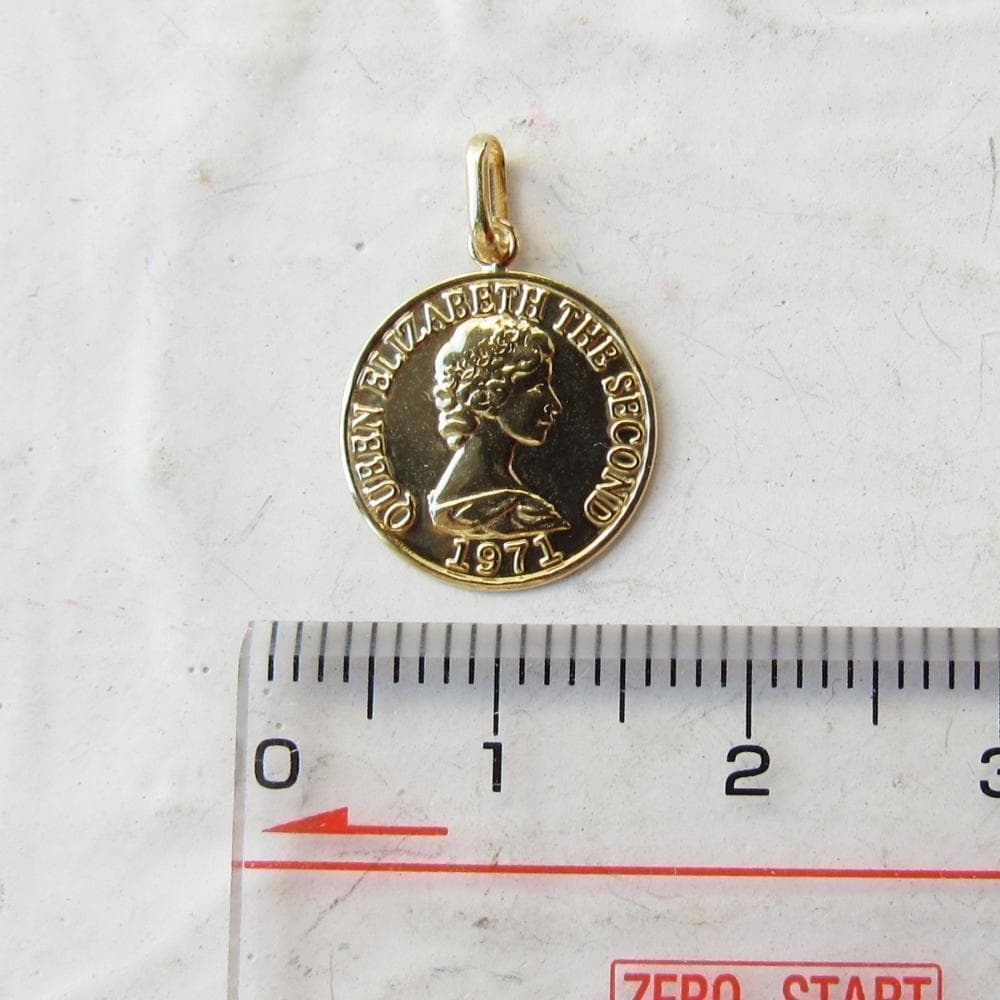 新品 K18  ネックレス トップ 刻印 18K ネックレストップ L