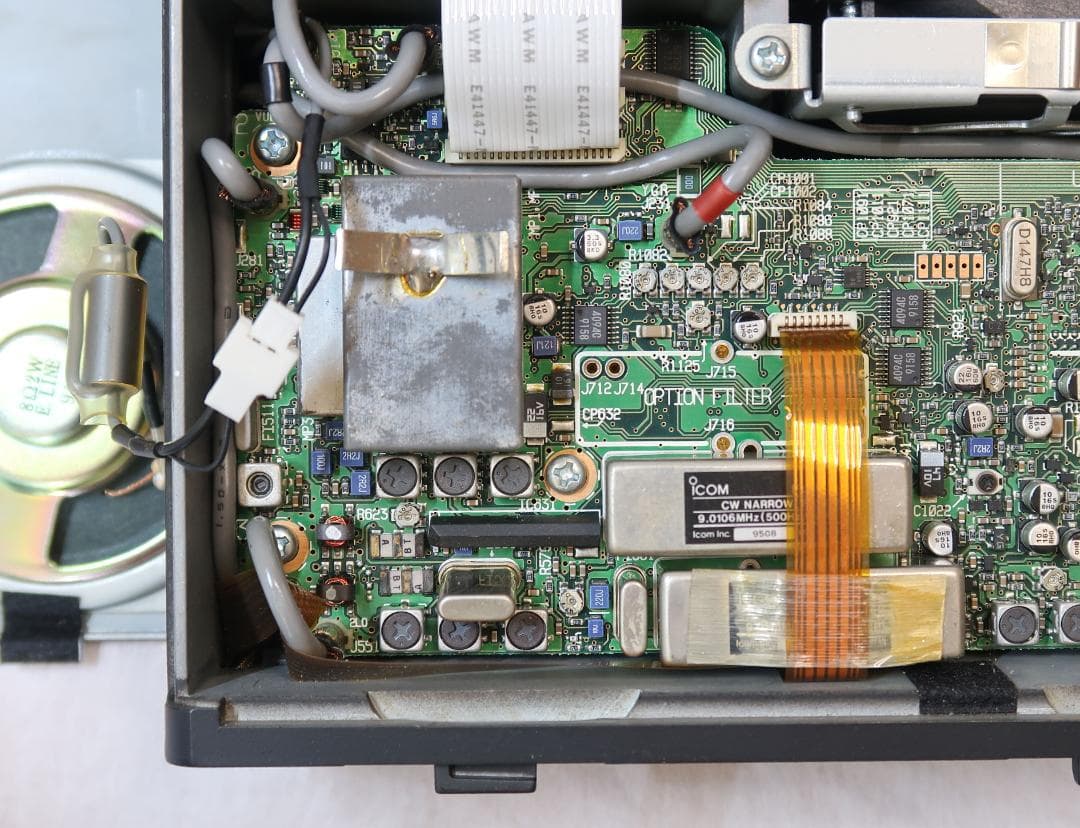 ICOM IC-706MK2GM 50W機 オプションフィルタ装着品