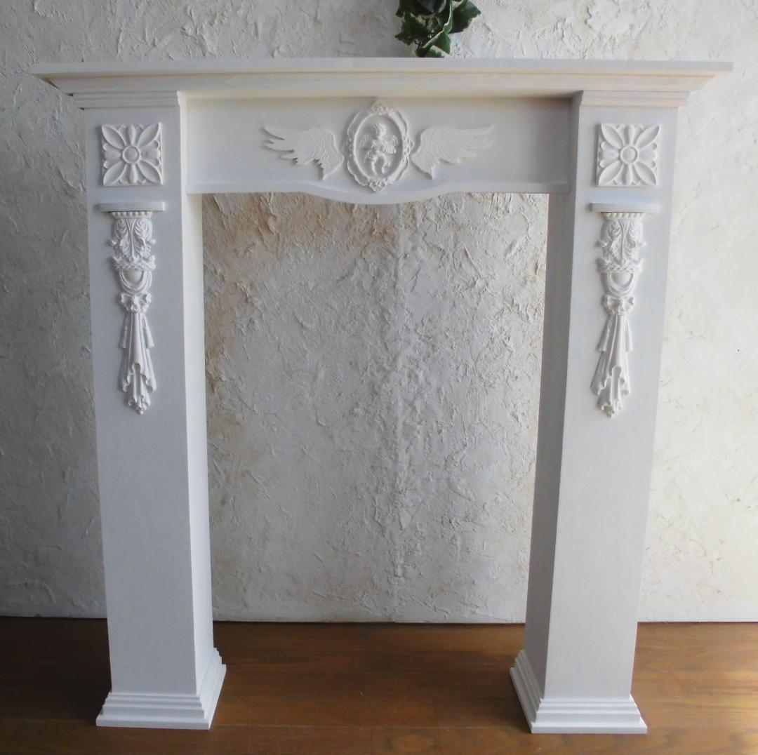 マントルピースSc型(ぽむぽむ)　送料込　組立タイプ